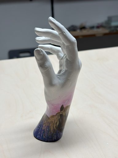 Kinderhand bemalt nach Wunsch