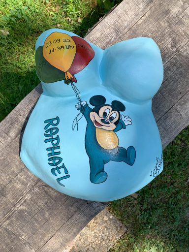 Gipsbauch "Baby Mickey"