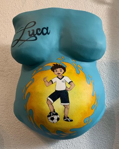 Gipsbauch "Fußball"