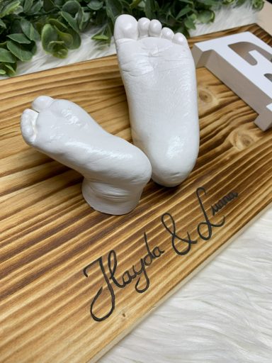 Gipsabdruck "Love"
