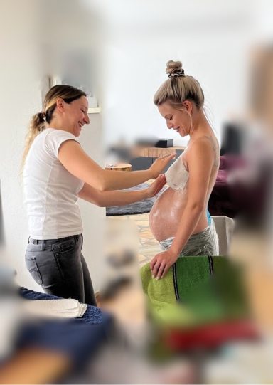 Abformung Gipsbauch