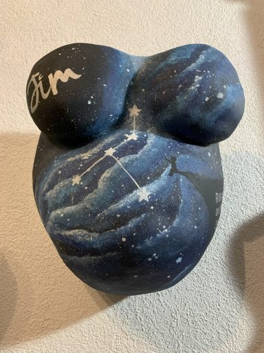 Gipsbauch "Sternenhimmel"